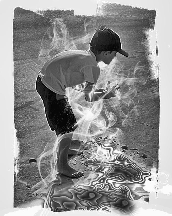 Magic Photograph - Magic Sand by Gordon Engebretson
