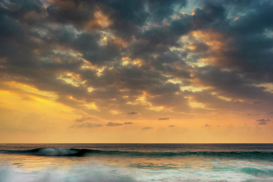 Sunset Photograph - Magic Sands Sunset by Christopher Johnson