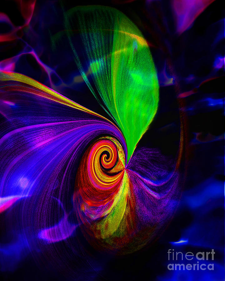Abstract Photograph - Magic Sprout 2 by Terril Heilman
