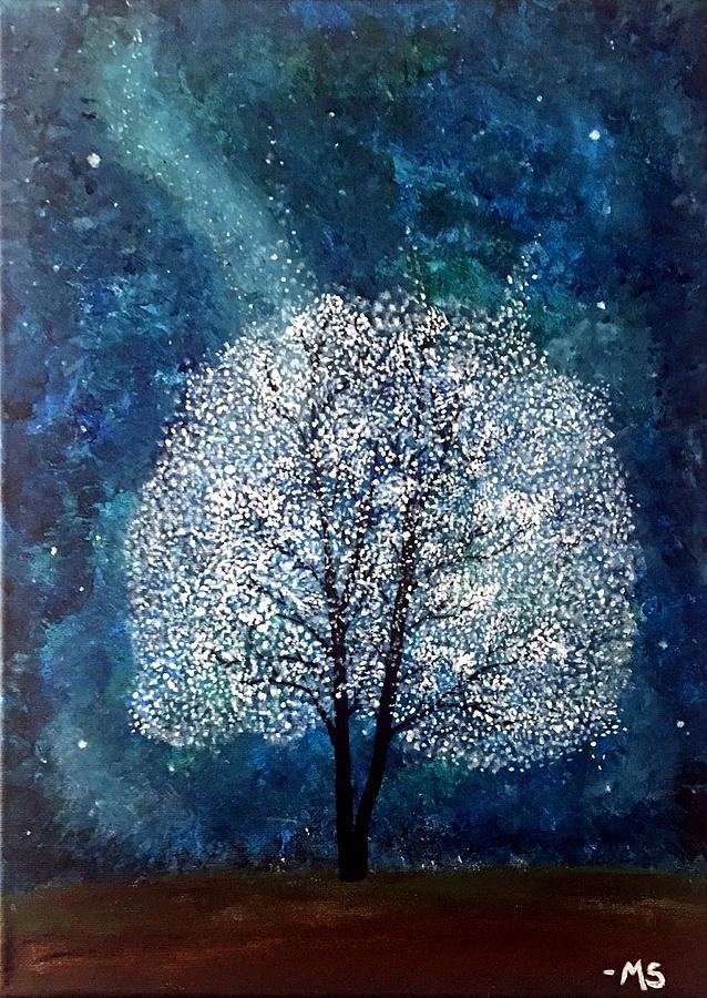 Magic Tree Painting by Michelle Sarafian