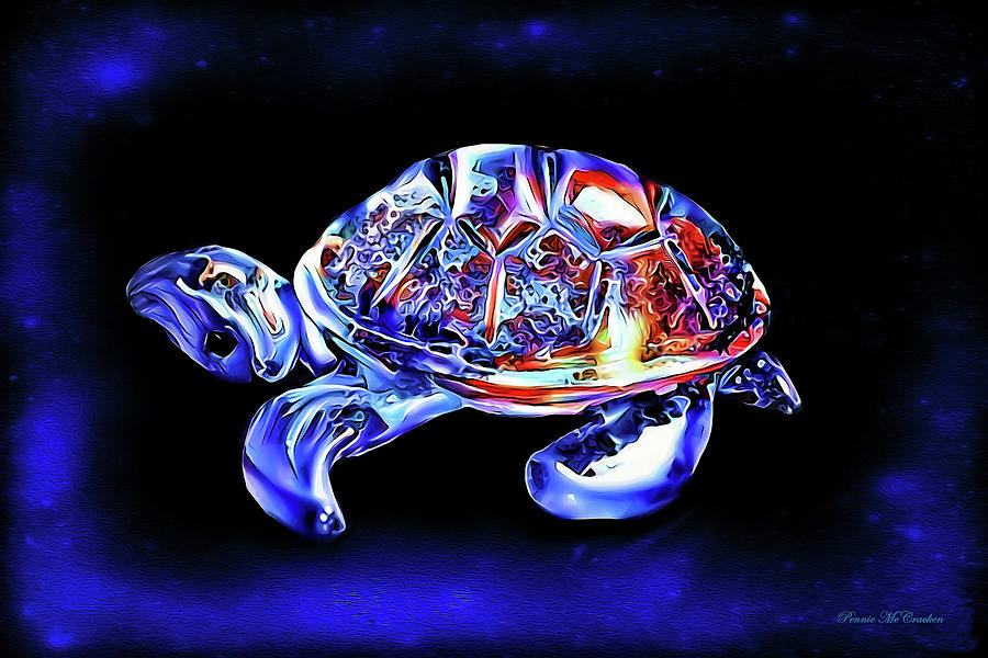 Magic Turtle Digital Art by Pennie McCracken