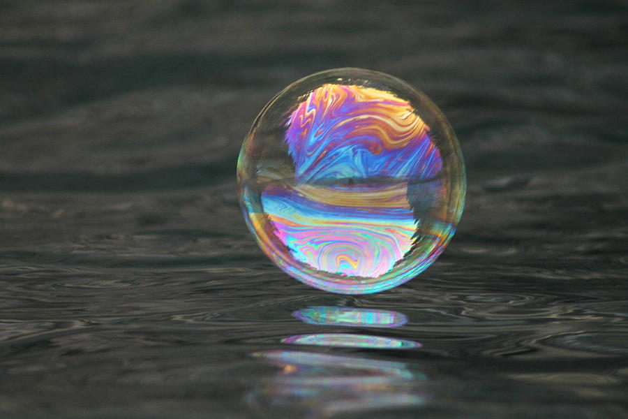 Magical Bouncing Bubble 3 Photograph by Cathie Douglas
