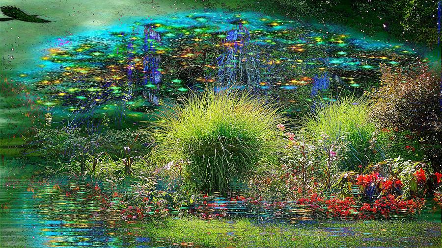 Magic Garden Digital Art - Magical Garden by Invisible Gardener