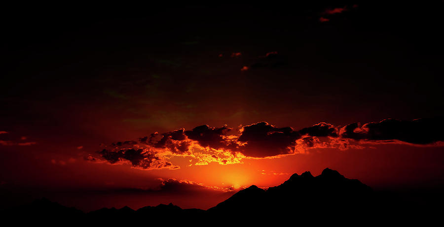Magical Sunset In Africa 2 Photograph by Johanna Hurmerinta