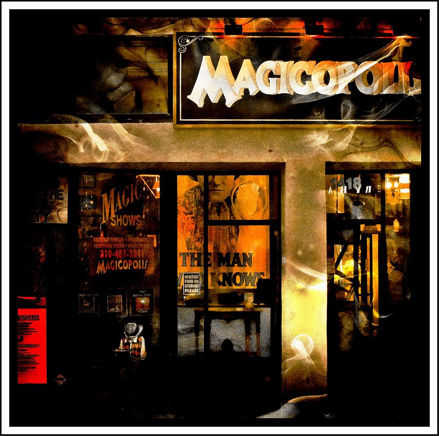 Magicopolis Window Photograph by Michael Hope