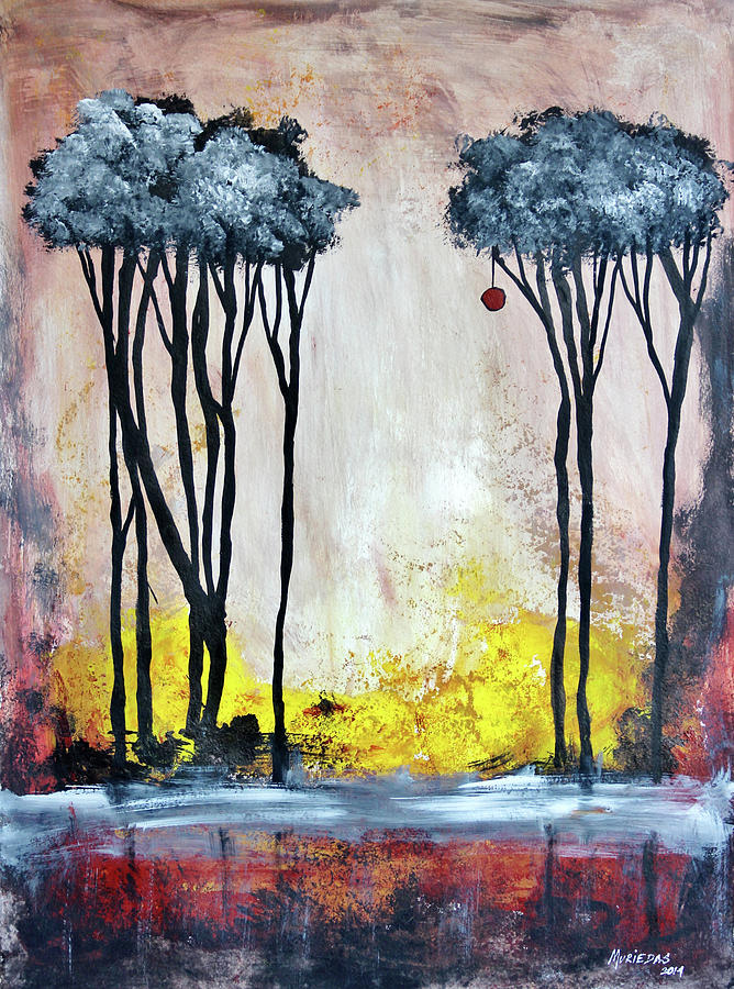 Tree Painting - Magicos Recuerdos En Primavera  by Lorenzo Muriedas
