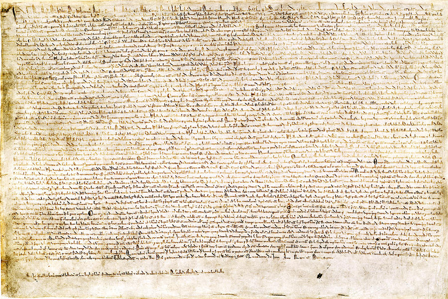 Magna Carta Photograph by C H Apperson