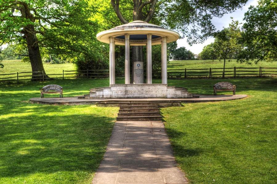 Magna Carta Memorial Photograph by Chris Day