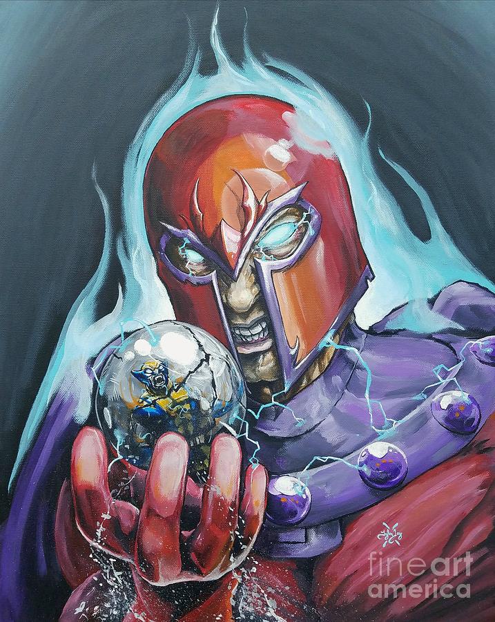 Magneto Painting by Tyler Haddox