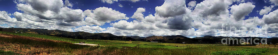 Magnificent Andes Valley Panorama IV Photograph by Al Bourassa