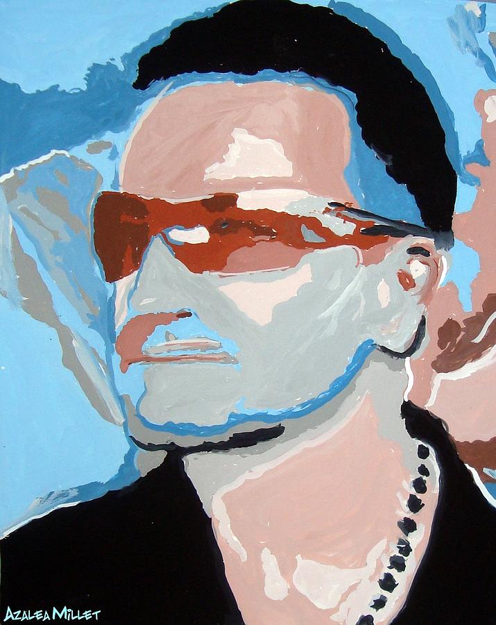 Bono Painting - Magnificent by Azalea Millet