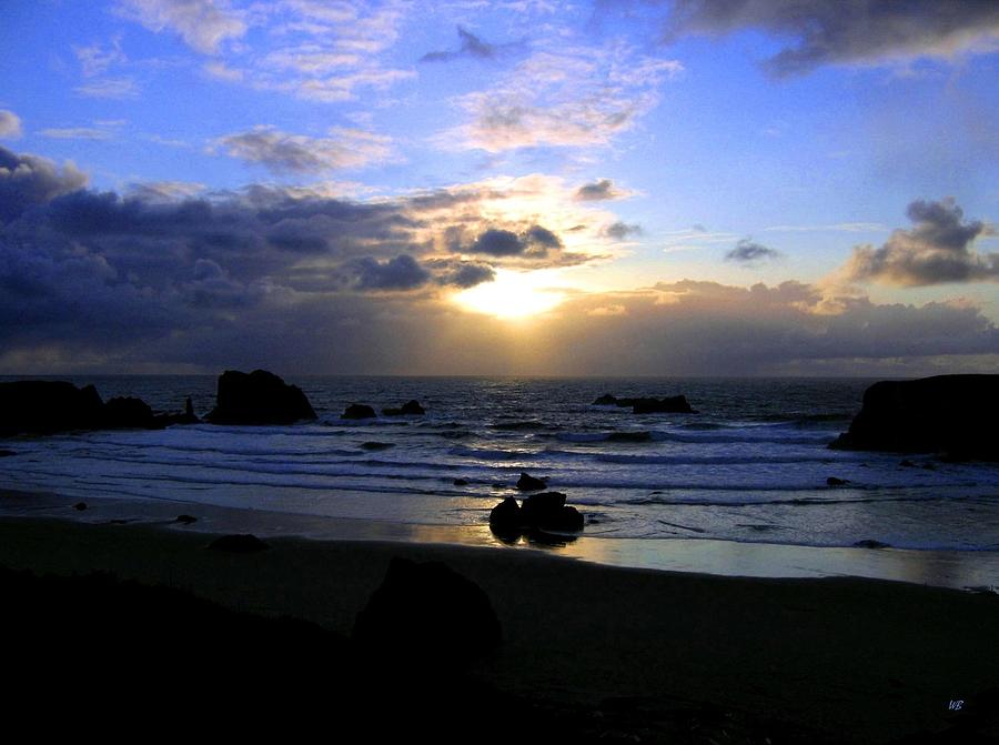 Magnificent Bandon Sunset Photograph by Will Borden
