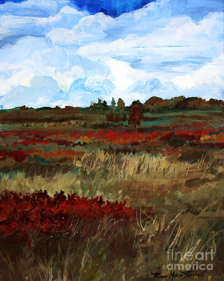 Magnificent Meadow Painting by Robin Pedrero