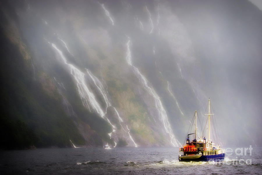 Magnificent Milford Sound Photograph by Doug Sturgess