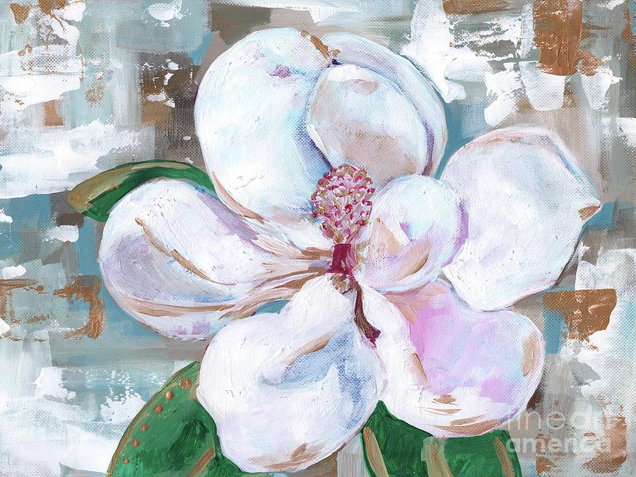 Magnolia Painting by Anne Seay