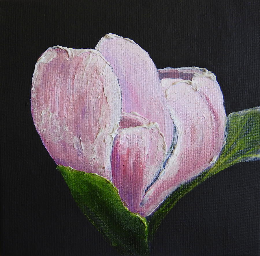Magnolia Bloom Mixed Media by Betty-Anne McDonald