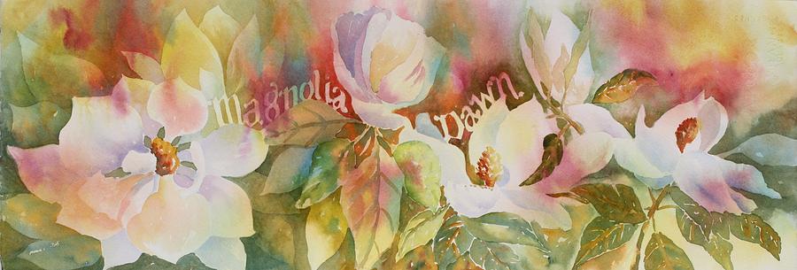 Magnolia Dawn Painting by Tara Moorman