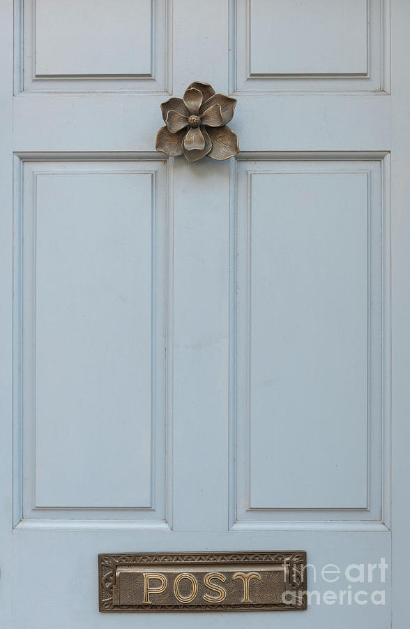 Magnolia Door Knocker Photograph