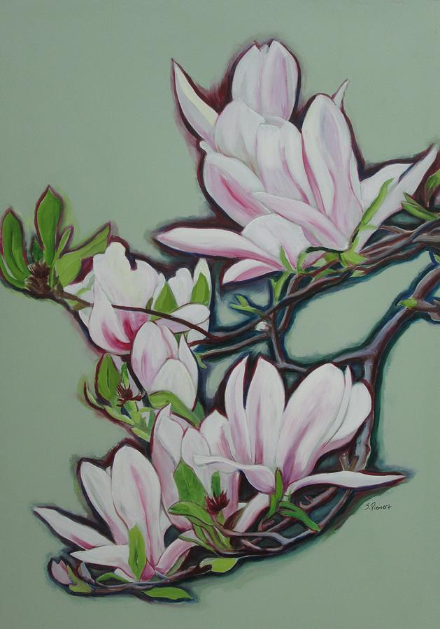 Magnolias II Painting