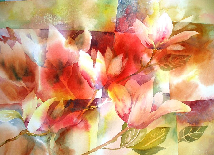 Magnolia Magic Painting by Tara Moorman