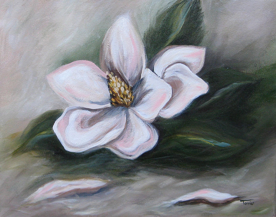 Magnolia Two - 2007 Painting by Torrie Smiley