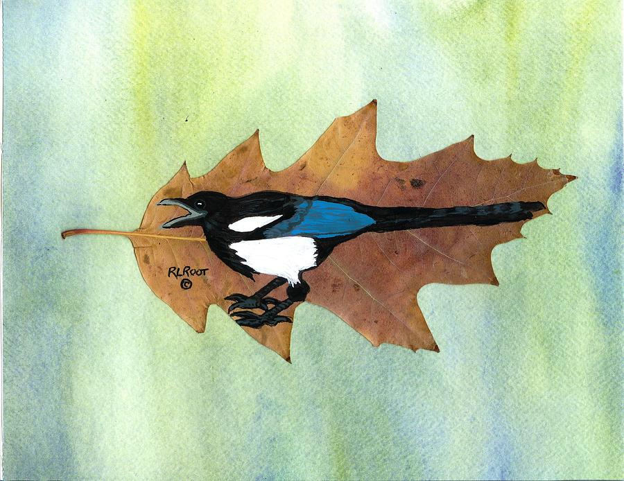 Magpie Painting by Ralph Root
