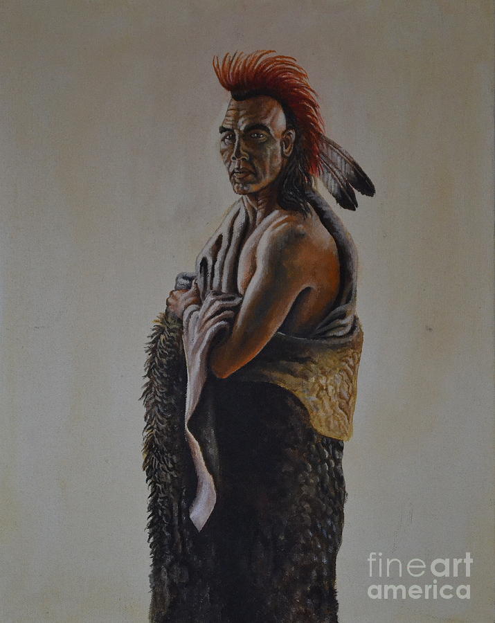 Magua Painting by Martin Schmidt