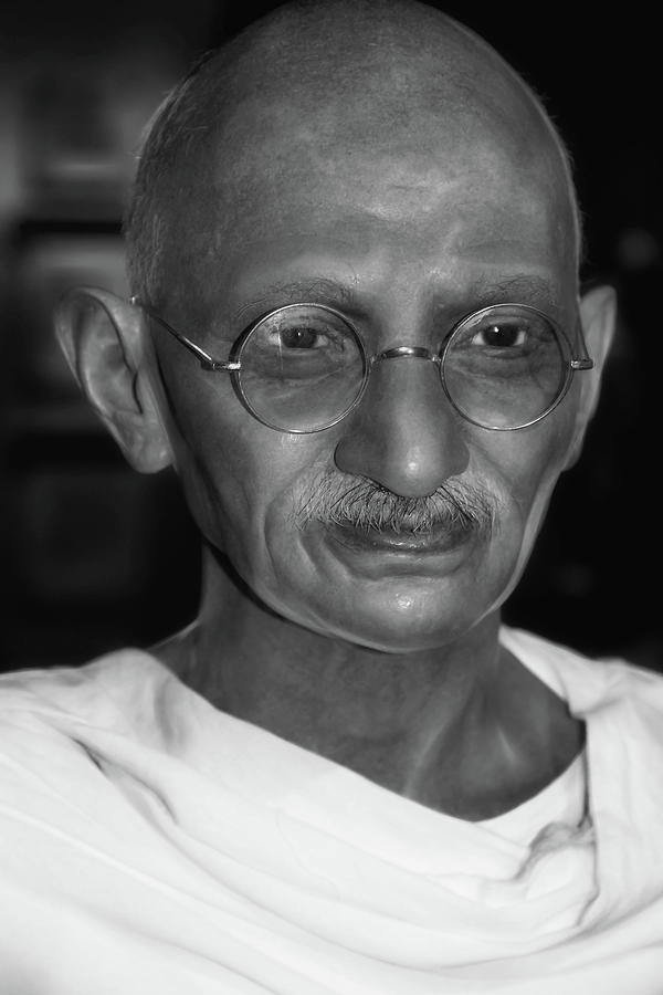  Mahatma Gandhi Photograph by Miroslava Jurcik
