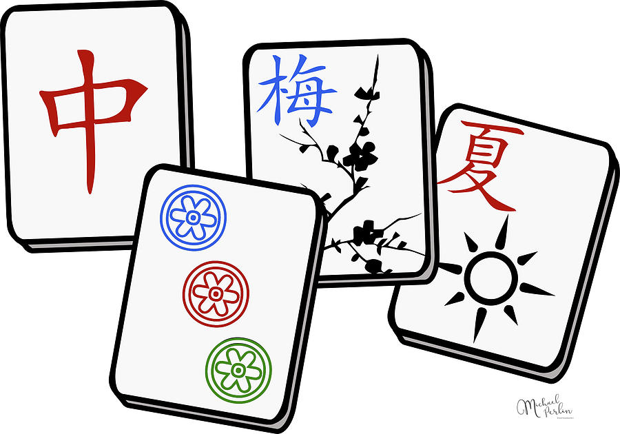 Seamless Mahjong Pattern Stock Vector By ©eakhludentsova, 49% OFF