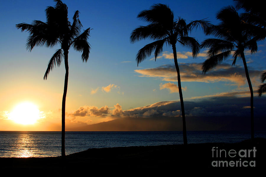 Mai ka aina Mai ke kai Kaanapali Maui Hawaii Photograph by Sharon Mau