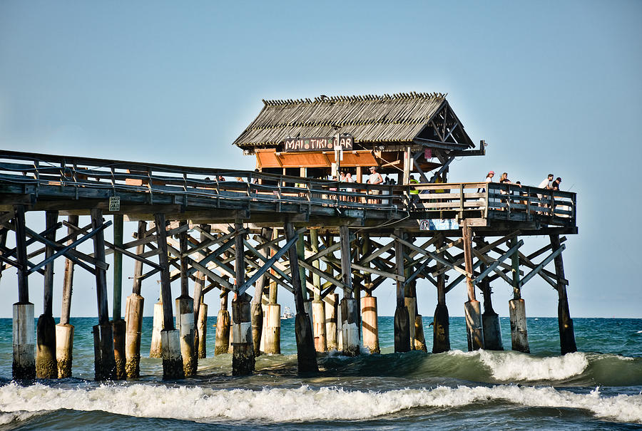Mai Tiki Bar - Cocoa Beach Pier - Florida Photograph by Greg Jackson