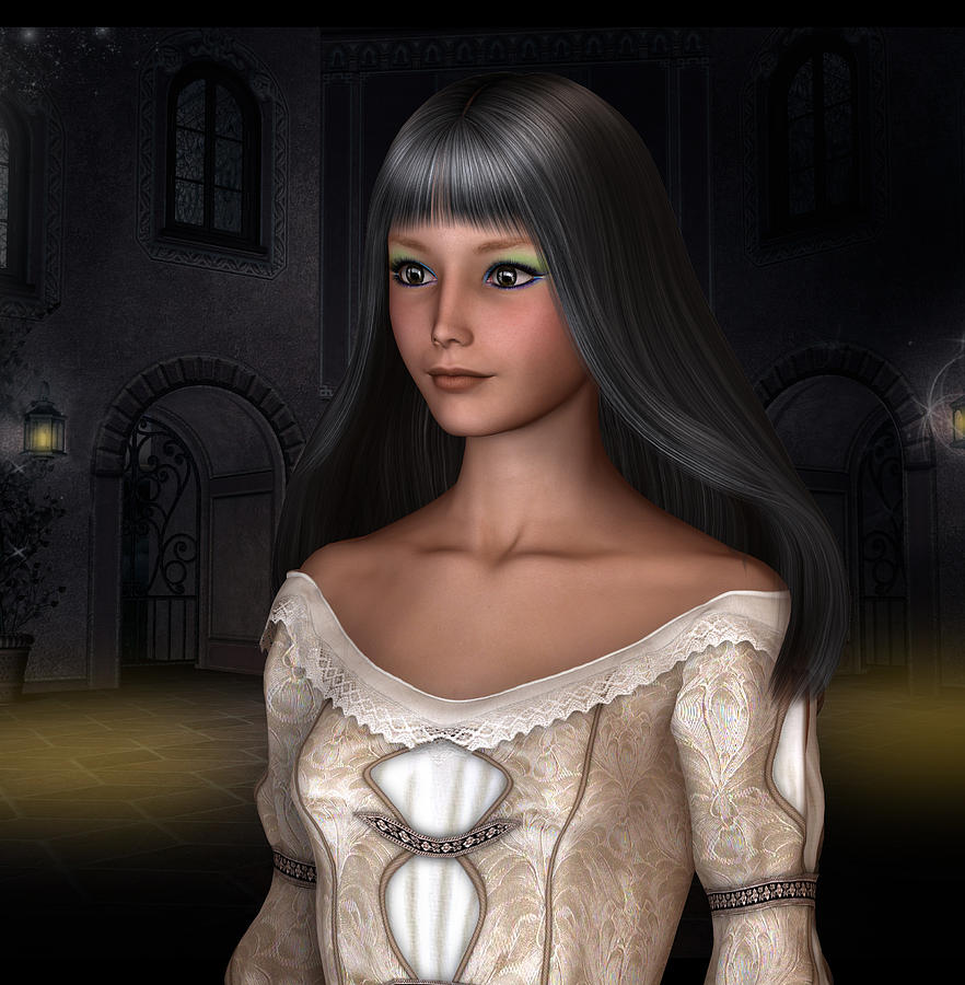 Fantasy Digital Art - Maid Marian by David Griffith