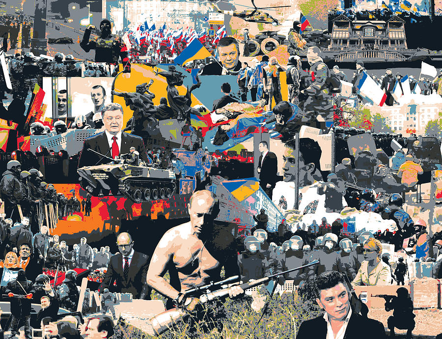 Maidan Mixed Media by Shay Culligan