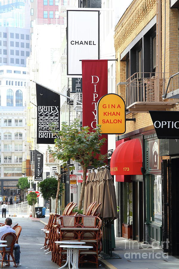 Maiden Lane San Francisco California 7d7350 Photograph by San Francisco