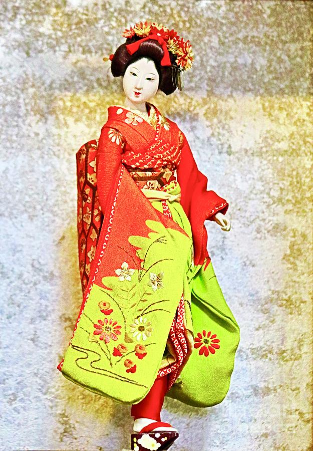 Maiko Geisha Doll Photograph by Craig Wood