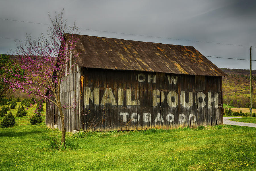 Mail Pouch Barn Photograph by Stephen Stookey