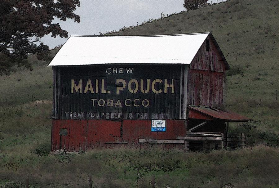 Mail Pouch Tobacco Barn Photograph
