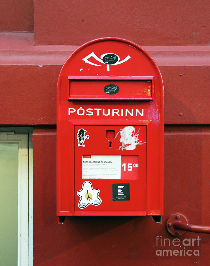 Mailbox in Iceland  7406 Photograph by Jack Schultz