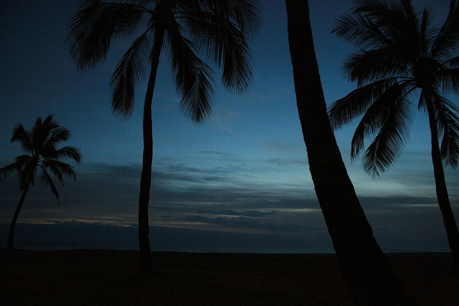 Maili Beach After Sunset Photograph by Jennifer Bright Burr