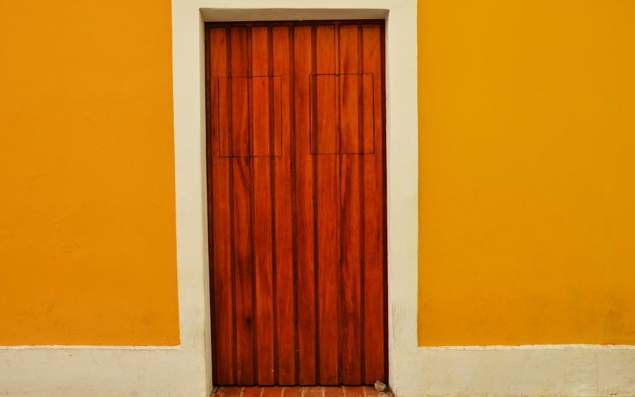 Main door Photograph by Ricardo Dominguez