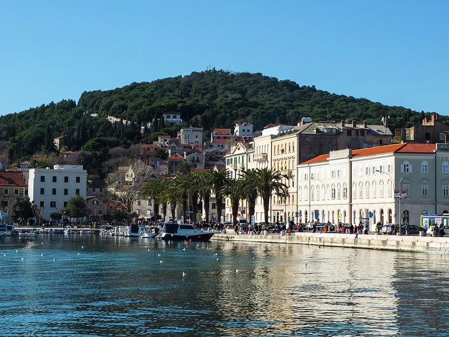 Split Photograph - Main Embankment Of Split City Croatia by Olga Kurygina Split Photograph - Main Embankment Of Split City Croatia by Olga Kurygina