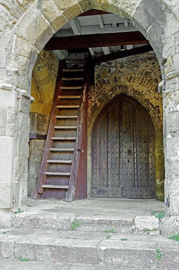 Main Entrance to St Marys Church, Brading Photograph by Rod Johnson