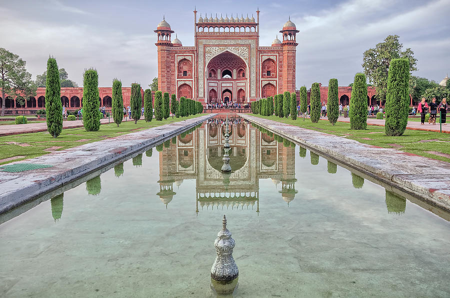 Main Gate - Taj Mahal Photograph By Tony Crehan - Pixels