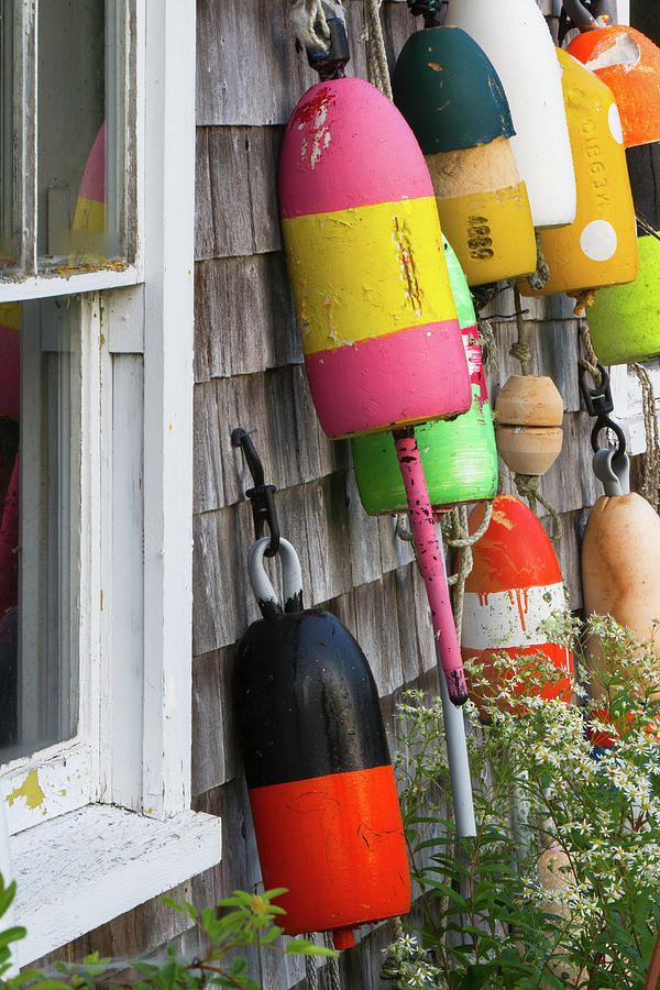 Maine Buoys Photograph by Juergen Roth
