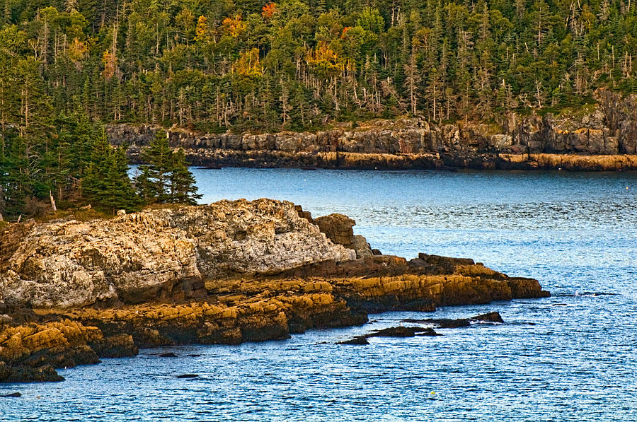 Maine Coastline Photograph by Ginger Wakem