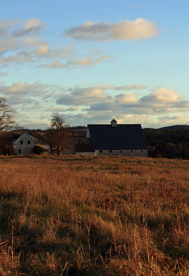 Maine Farmhouse Photograph by Becca Wilcox