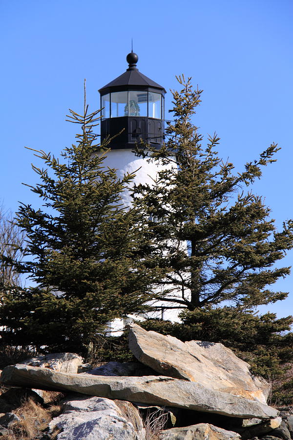 Maine Lighthouse Photograph by Doug Mills