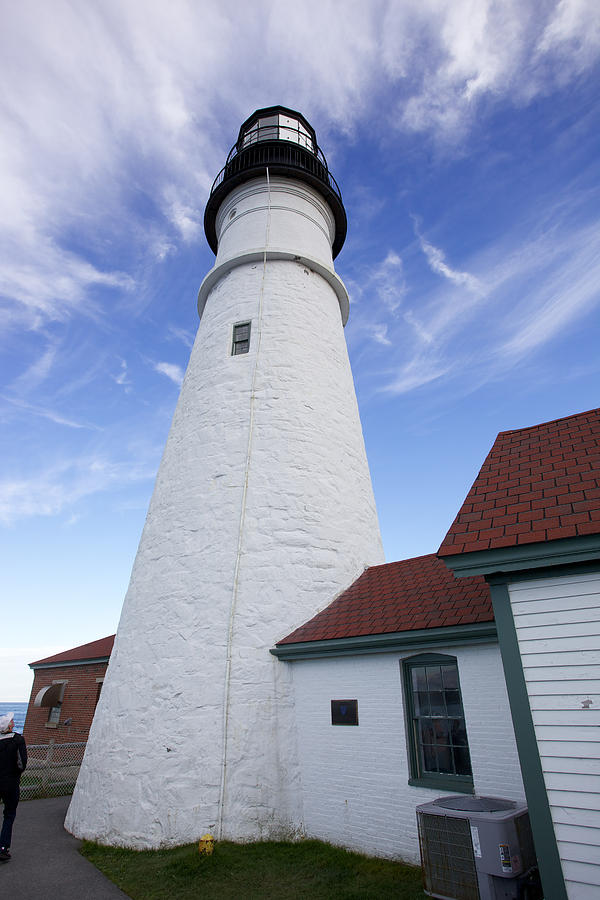 Maine Lighthouse Photograph by John Daly