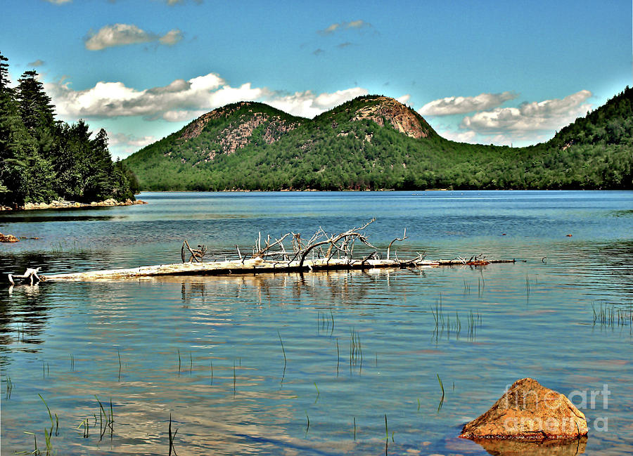 Maine Mountains HDR Photograph by Raymond Earley