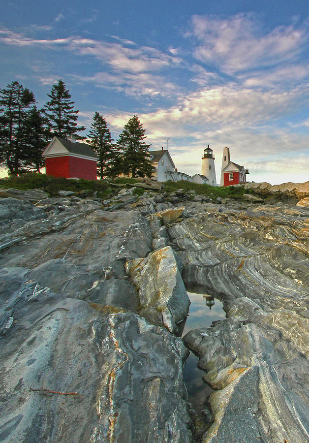 Maine Pemaquid Point Lighthouse Photograph by Juergen Roth